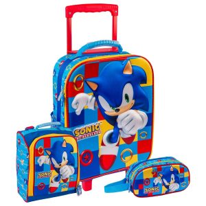 Cuántos compartimentos y bolsillos tiene la maleta Sonic