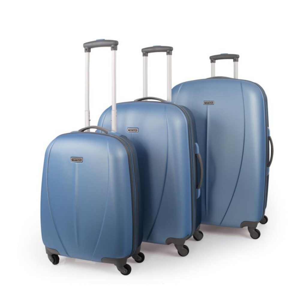 ¿Hay opciones de maletas Tempo con puertos de carga USB o compartimentos para dispositivos electrónicos?