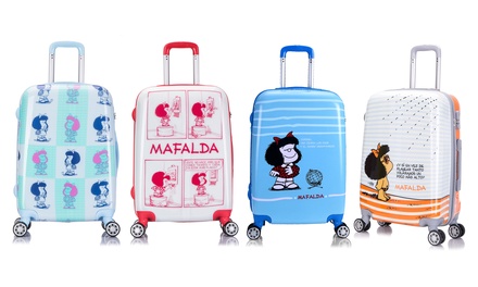 ¿Por qué elegir una maleta Mafalda como regalo para los amantes del cómic?