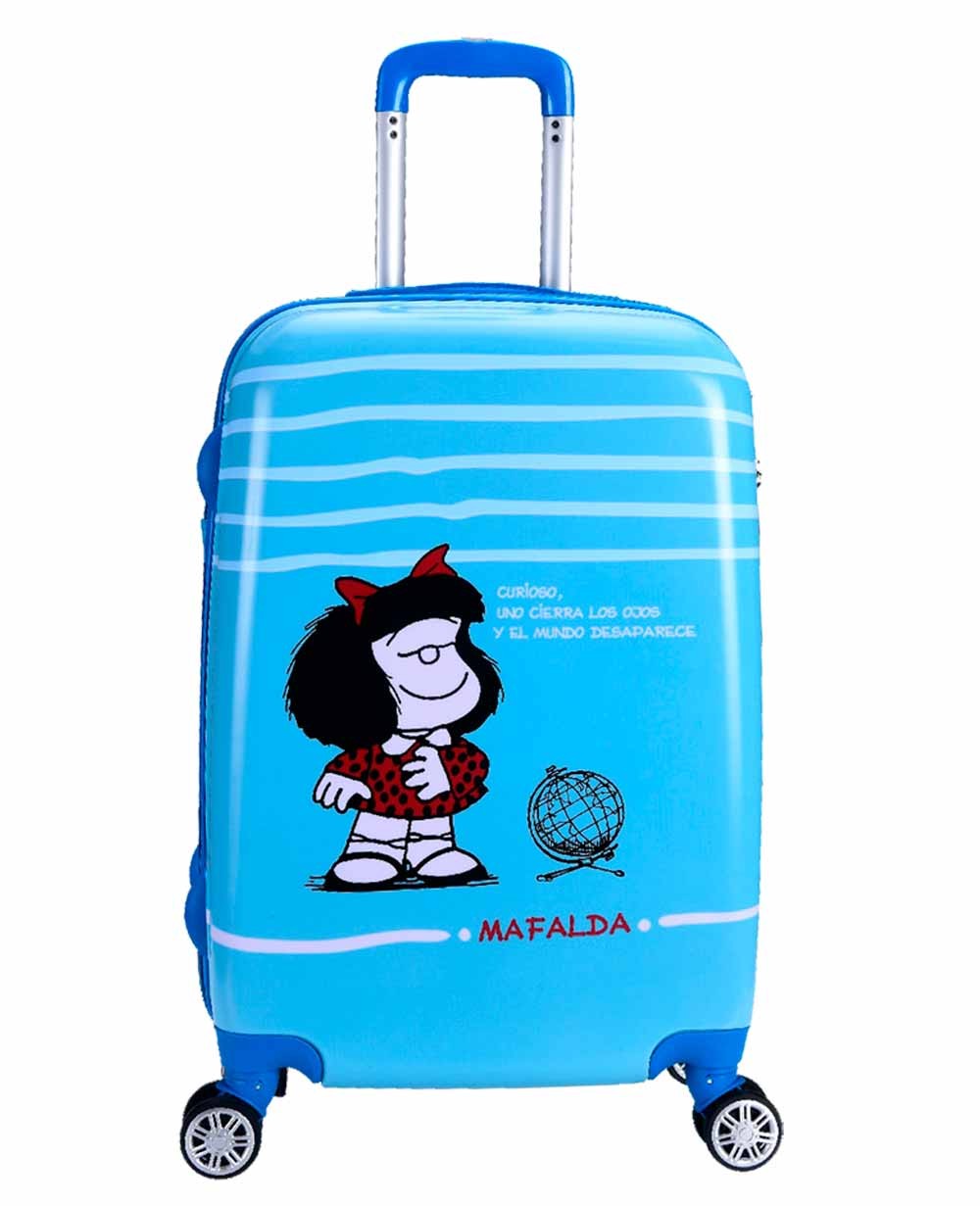 La maleta Mafalda como símbolo de rebeldía y humor inteligente